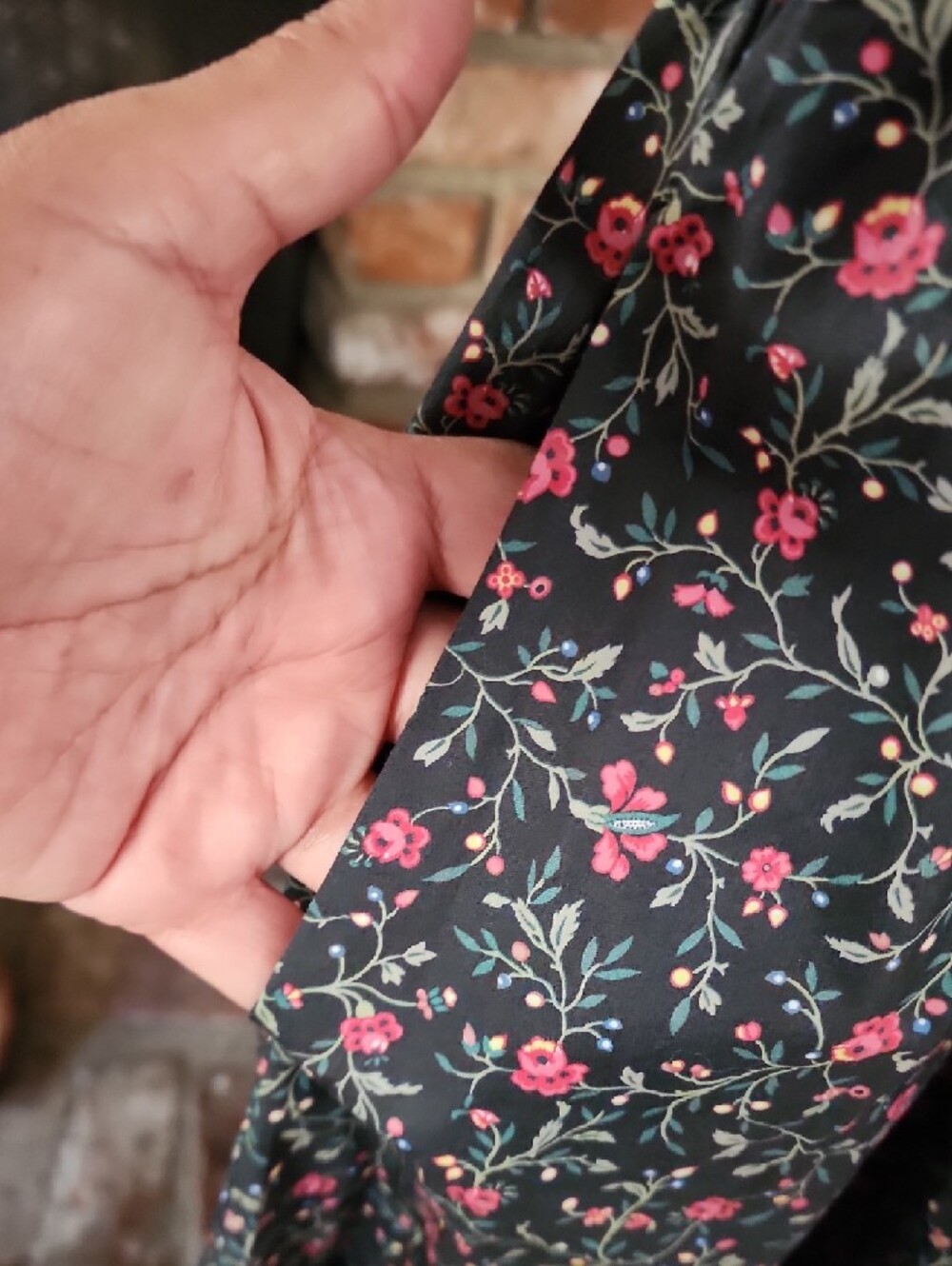 Hill House Home Louisa Nap Dress Florentine Ditsy Forest Floral Smocked Midi - Picture 7 of 14